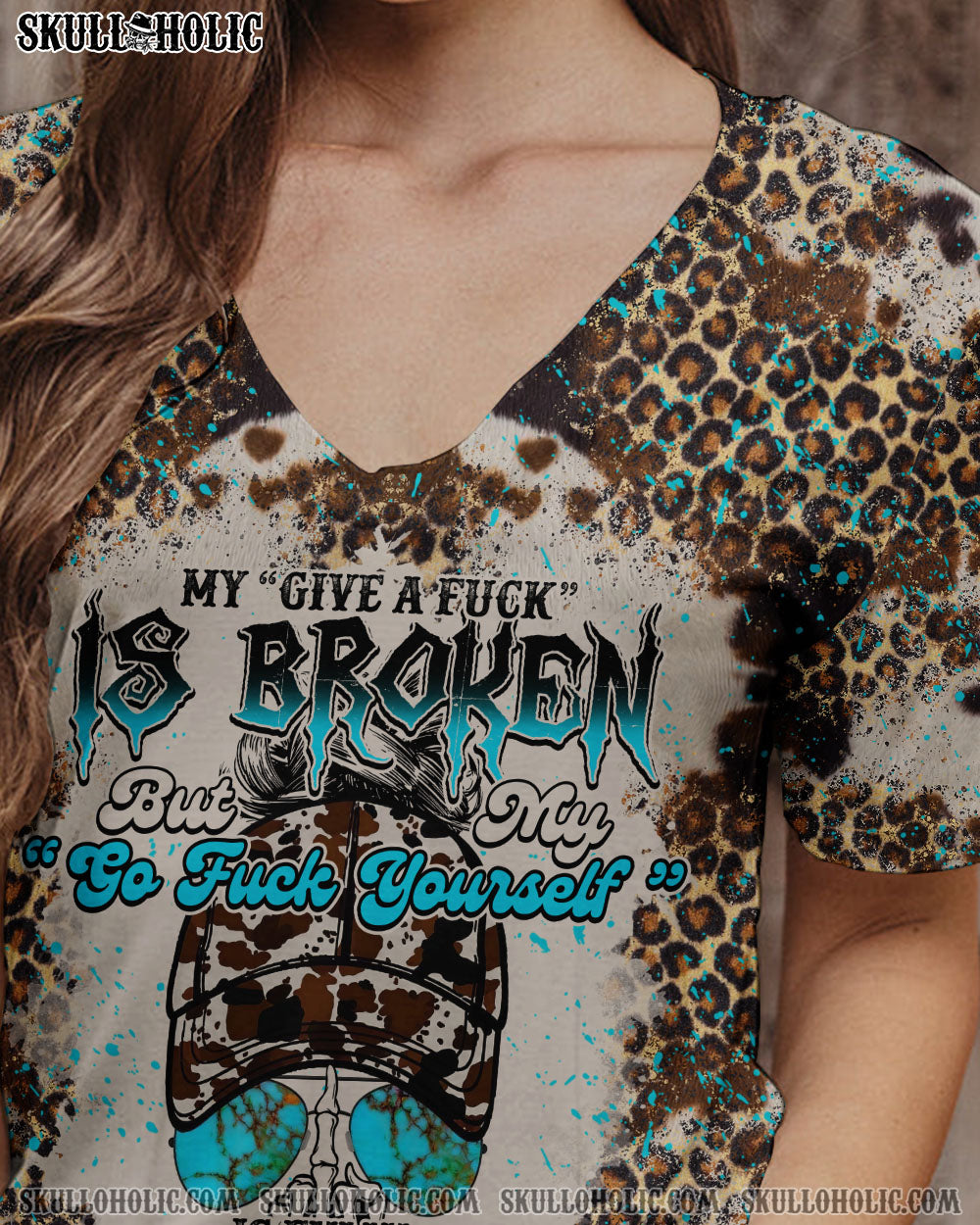 MY GIVE A F COWHIDE ALL OVER PRINT – TLTY2112221