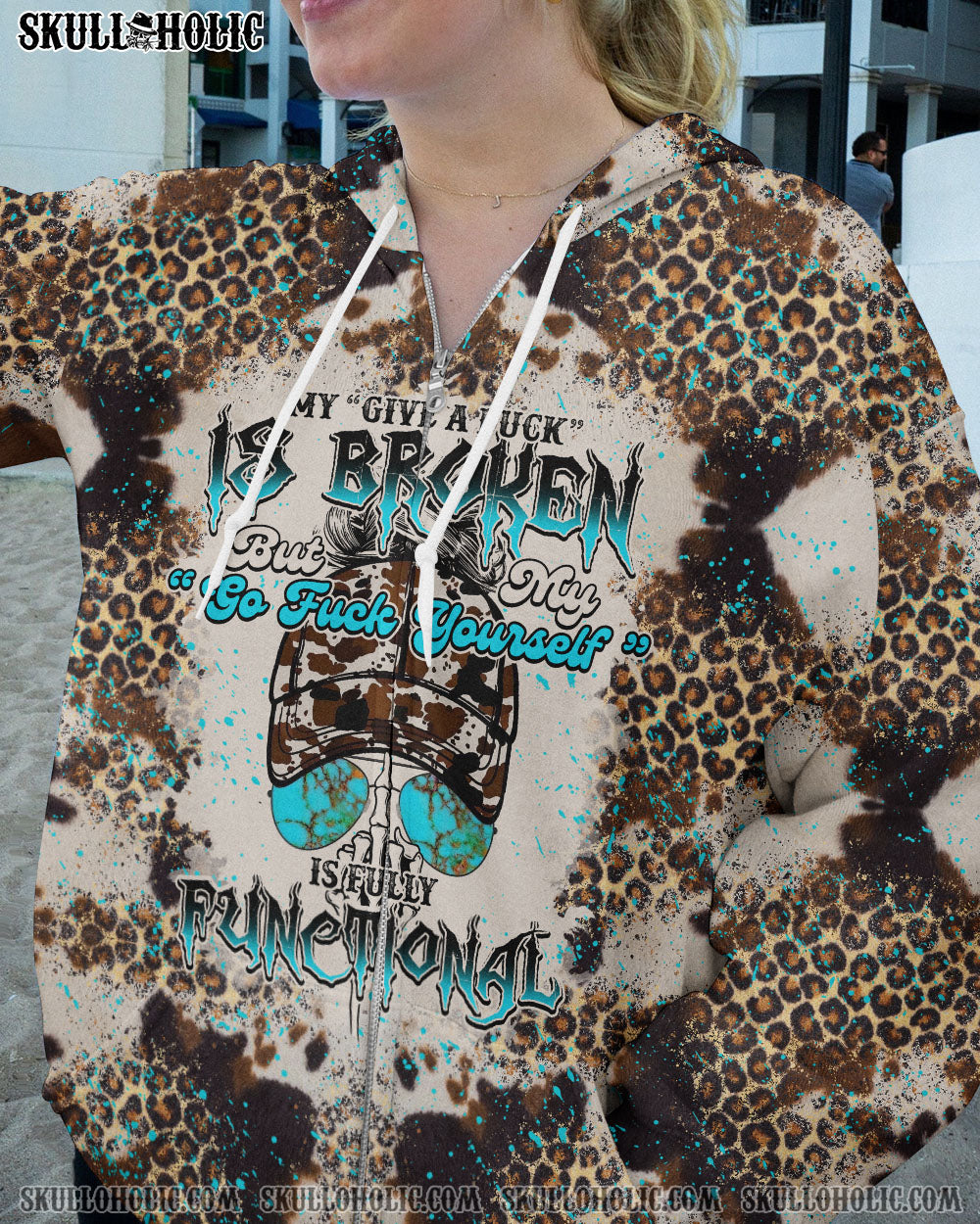 MY GIVE A F COWHIDE ALL OVER PRINT – TLTY2112221