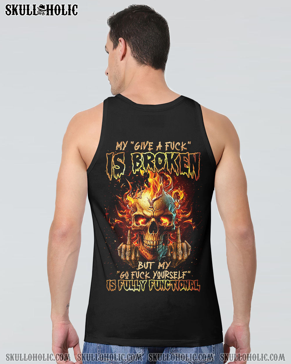 MY GIVE A F FIRE SKULL ALL OVER PRINT – TLNZ1002232