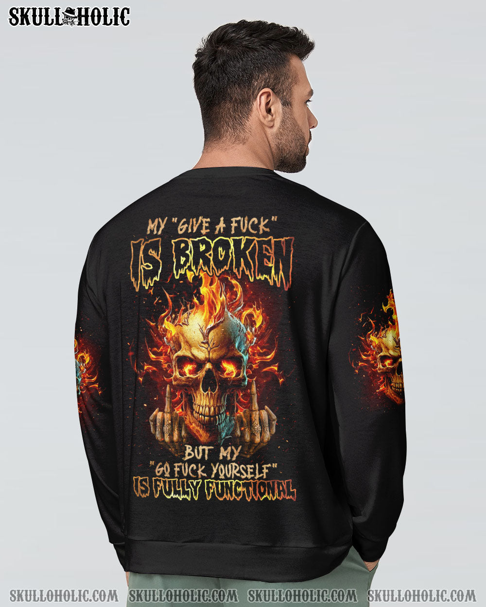 MY GIVE A F FIRE SKULL ALL OVER PRINT – TLNZ1002232