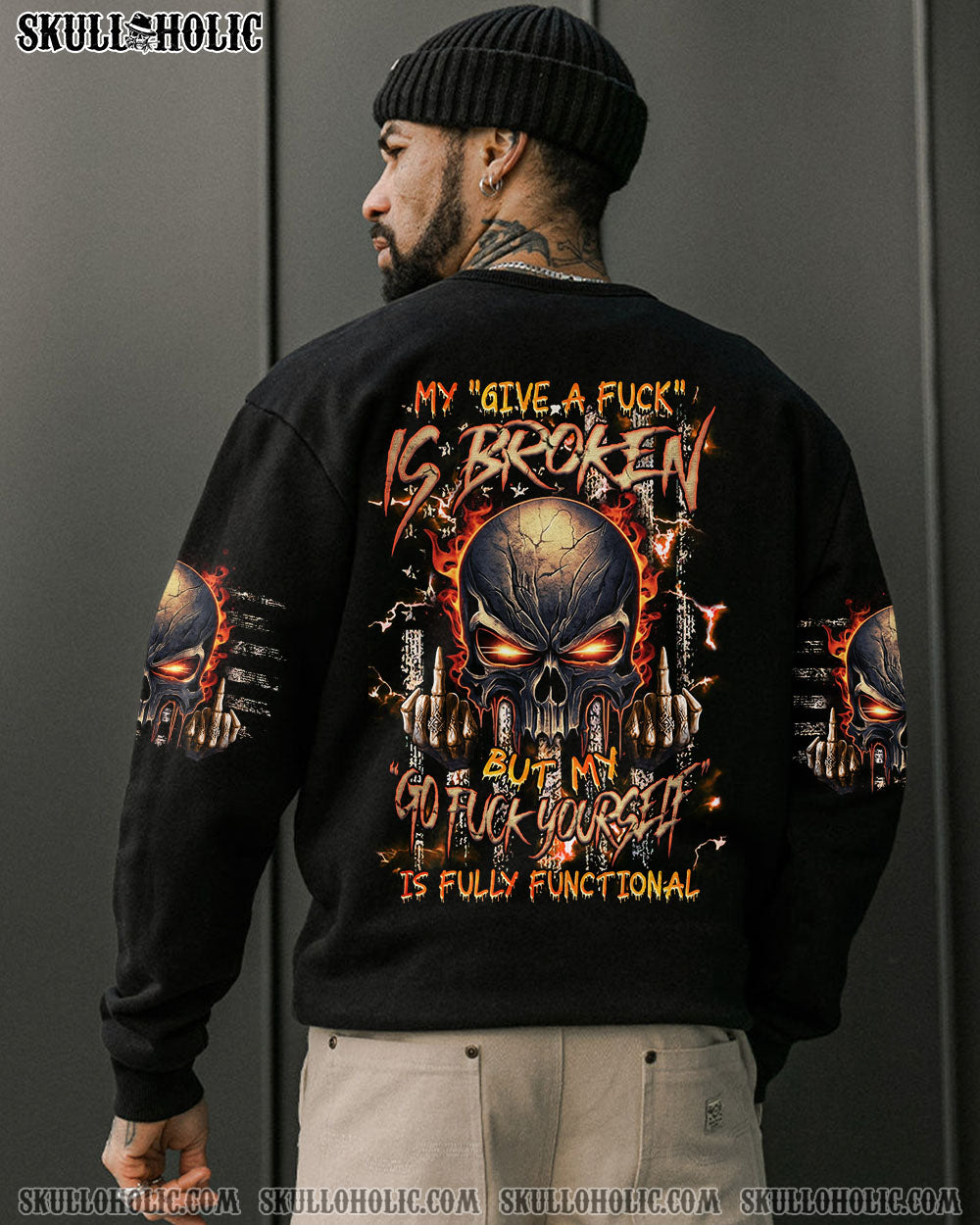 MY GIVE A F IS BROKEN ALL OVER PRINT – TLNZ1604243