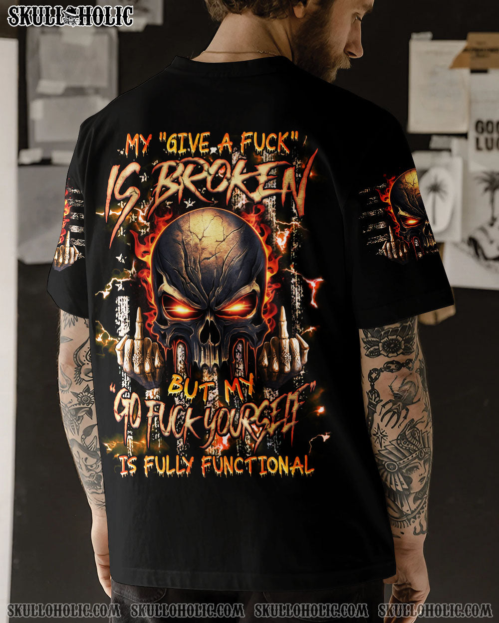 MY GIVE A F IS BROKEN ALL OVER PRINT – TLNZ1604243