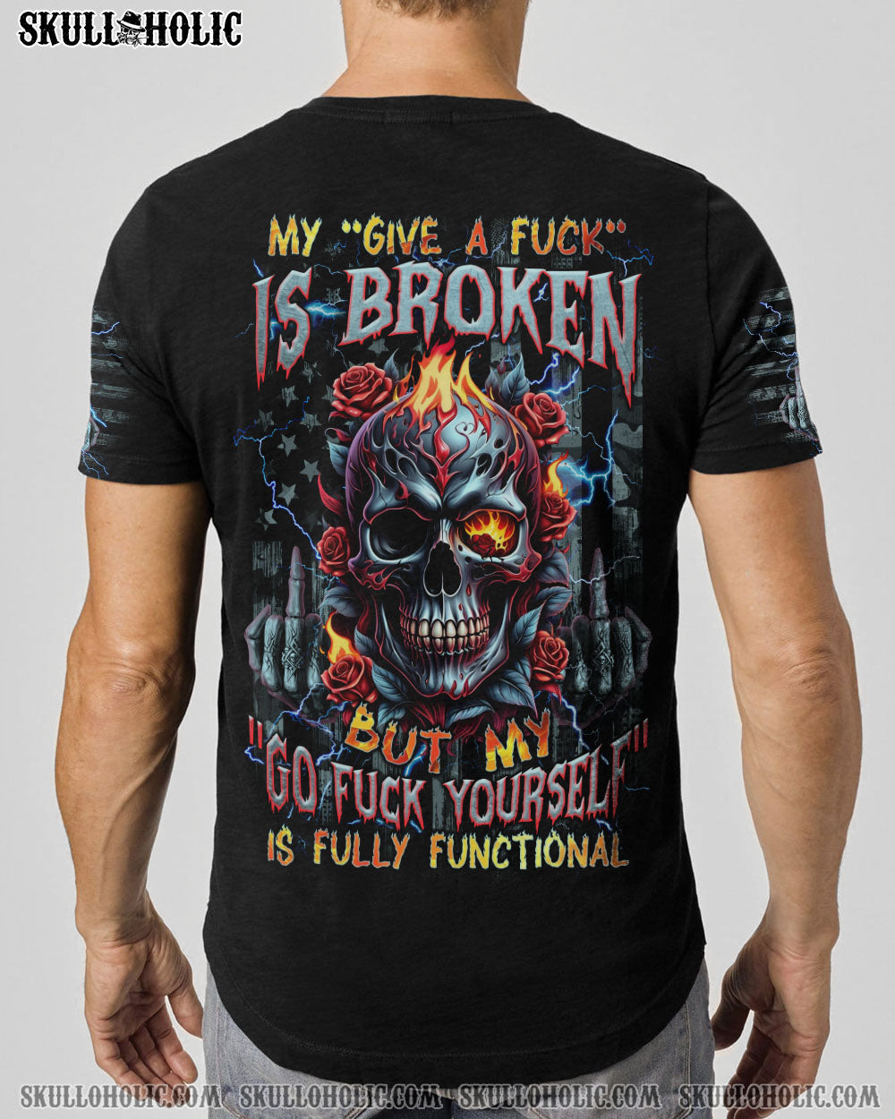 MY GIVE A F IS BROKEN ALL OVER PRINT – TLNZ1704243