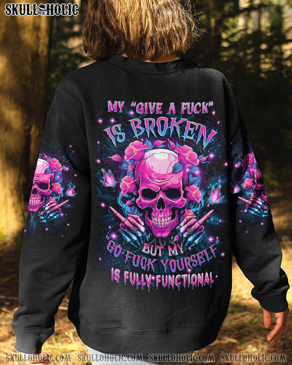 MY GIVE A F IS BROKEN ALL OVER PRINT – YHKD0811233