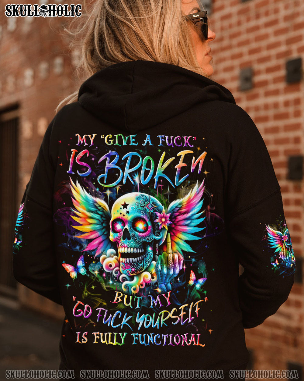 MY GIVE A F IS BROKEN ALL OVER PRINT – YHLN2003244