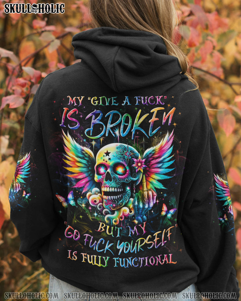 MY GIVE A F IS BROKEN ALL OVER PRINT – YHLN2003244