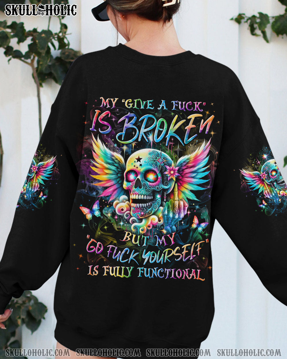 MY GIVE A F IS BROKEN ALL OVER PRINT – YHLN2003244