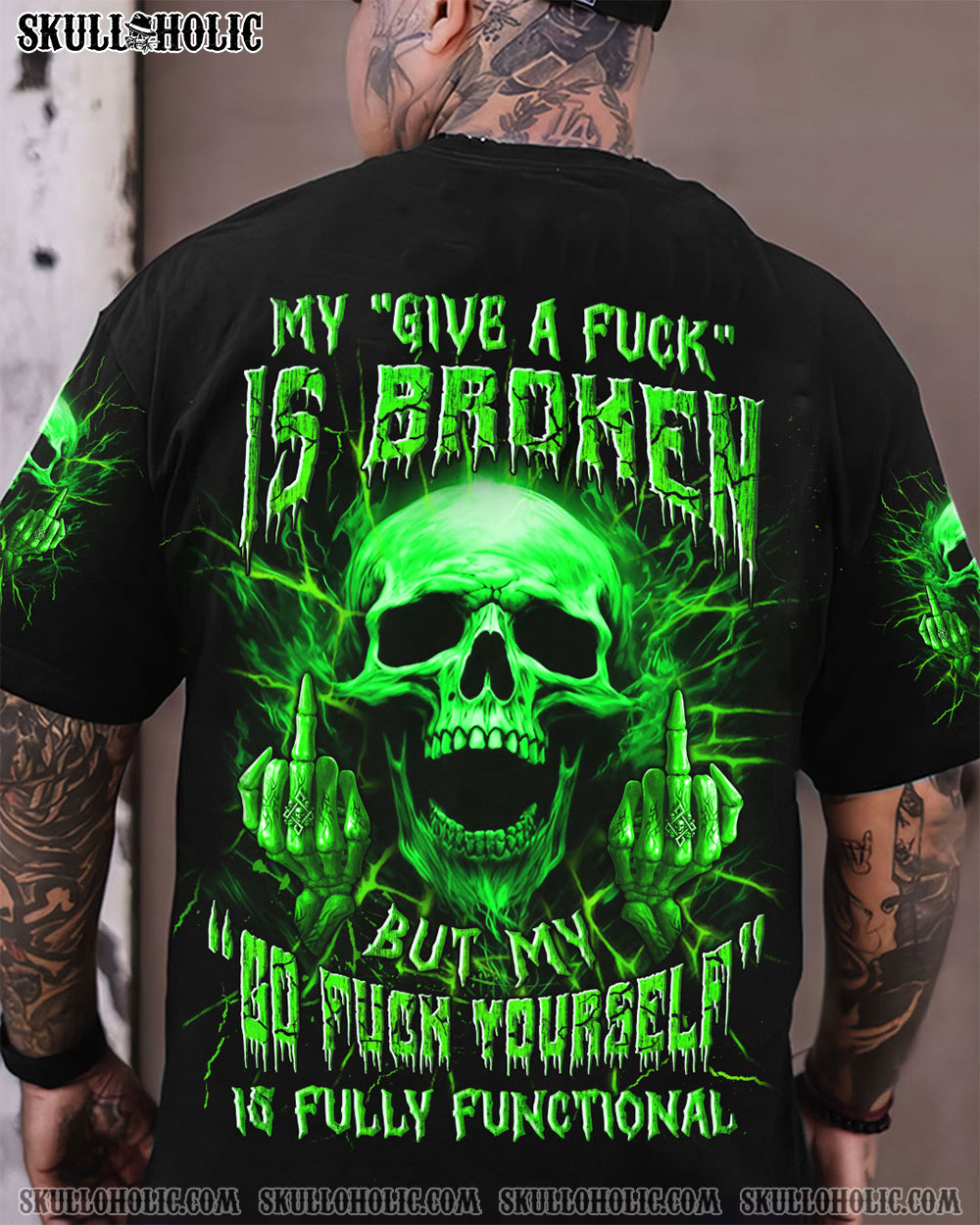 MY GIVE A F IS BROKEN ALL OVER PRINT - YHLN2307241