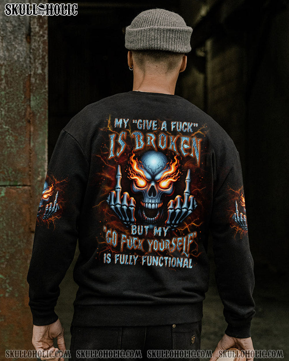 MY GIVE A F IS BROKEN ALL OVER PRINT – YHLN3101244