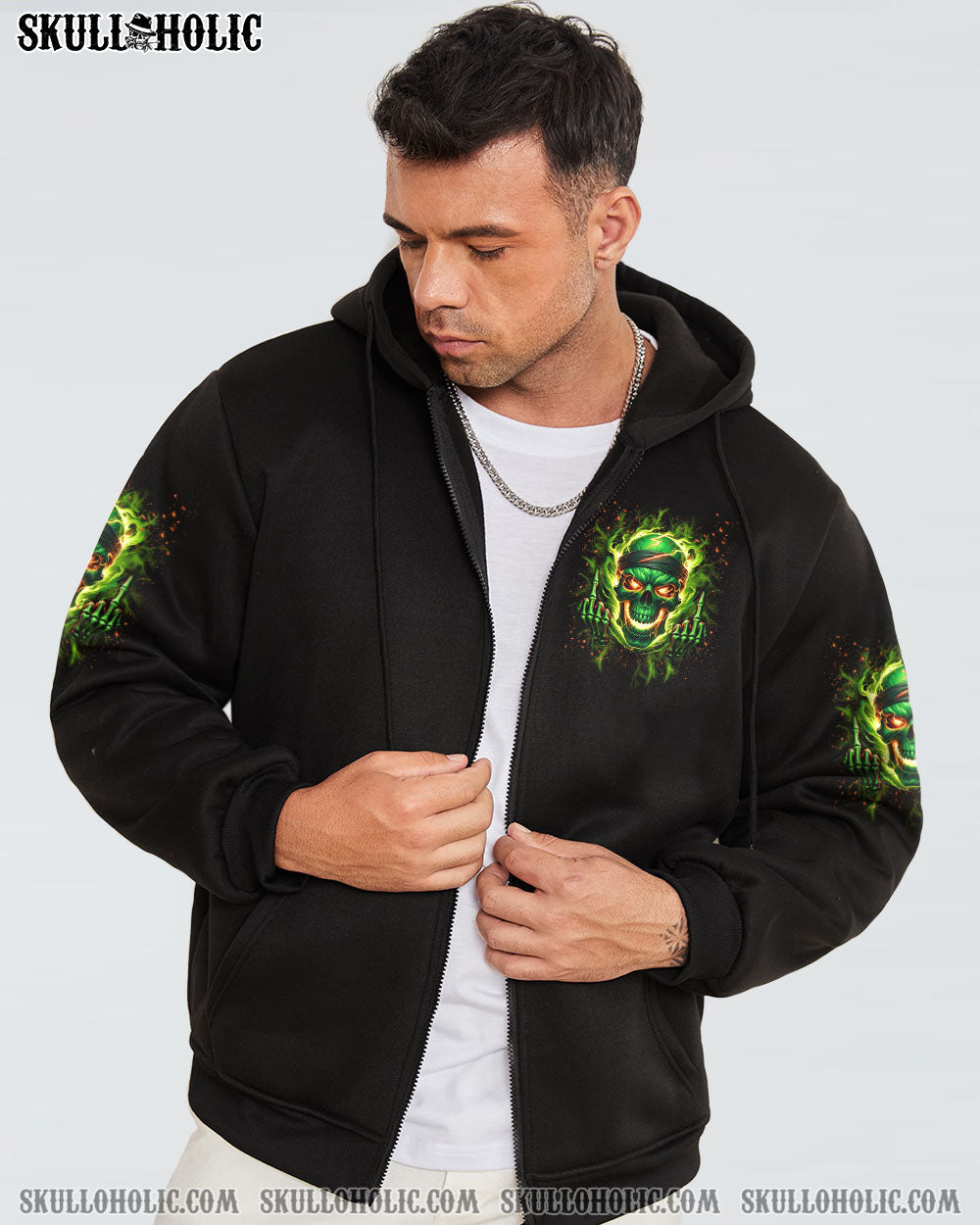 MY GIVE A F IS BROKEN MAD SKULL ALL OVER PRINT – YHLN1803243