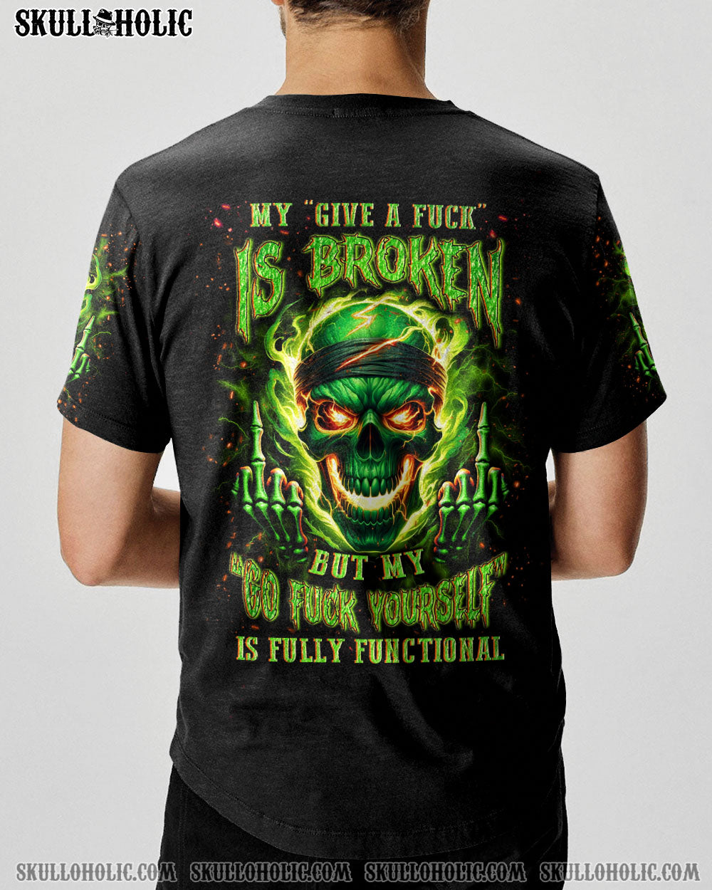 MY GIVE A F IS BROKEN MAD SKULL ALL OVER PRINT – YHLN1803243