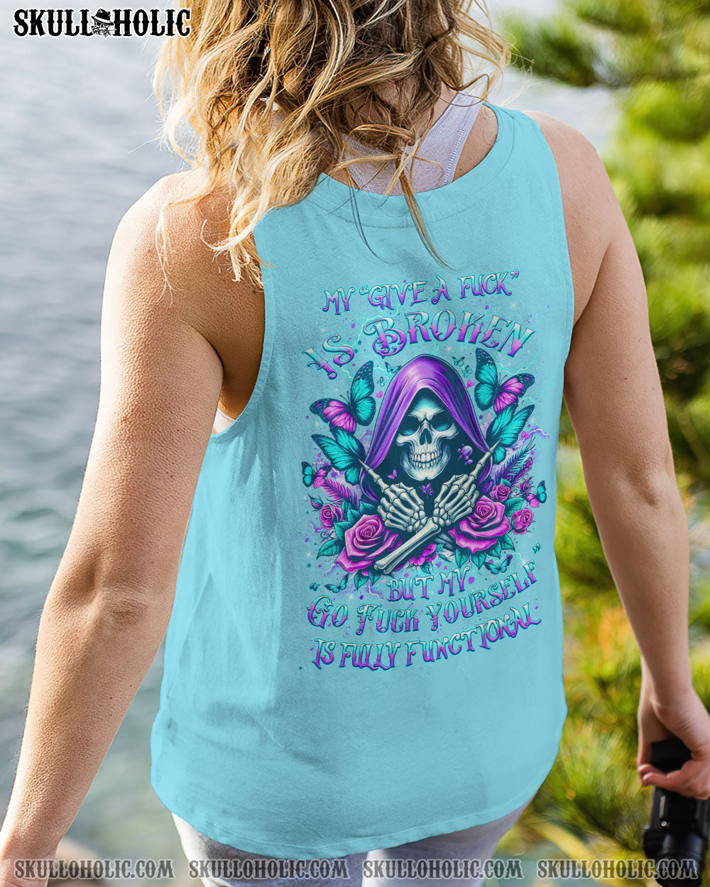 MY GIVE A F IS BROKEN SKULL REAPER ALL OVER PRINT – YHLT2602244