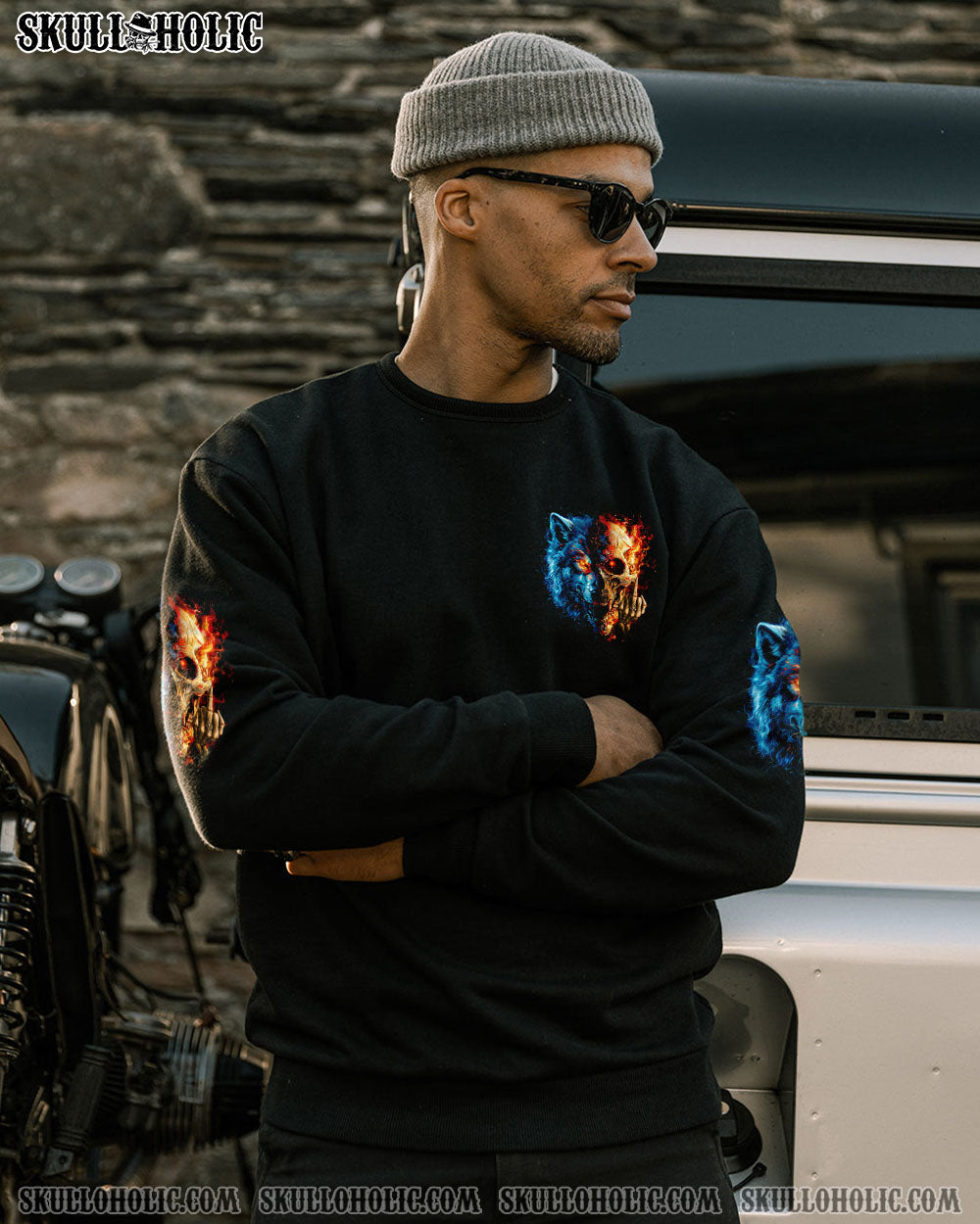 MY GIVE A F IS BROKEN SKULL WOLF ALL OVER PRINT – TYHI1604241