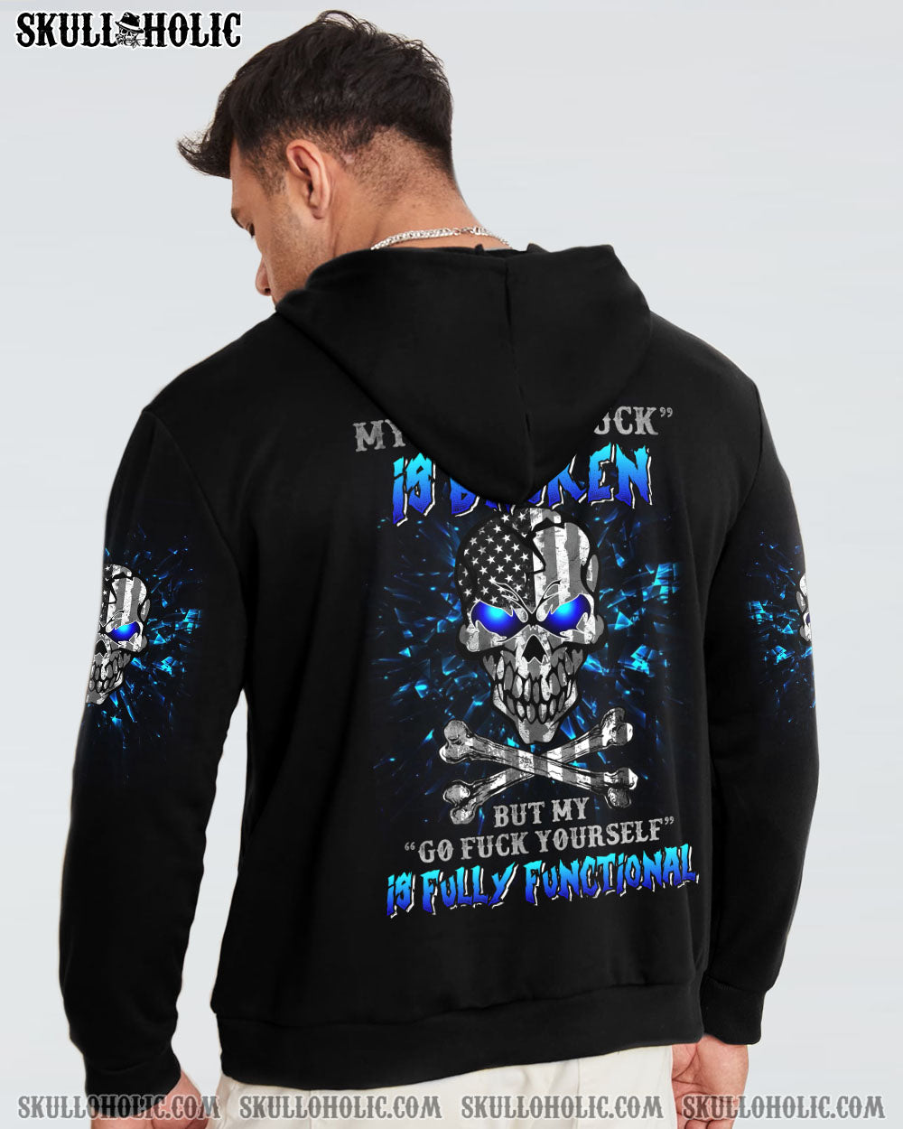 MY GIVE A F MAD SKULL FLAG ALL OVER PRINT – TLNZ2312223