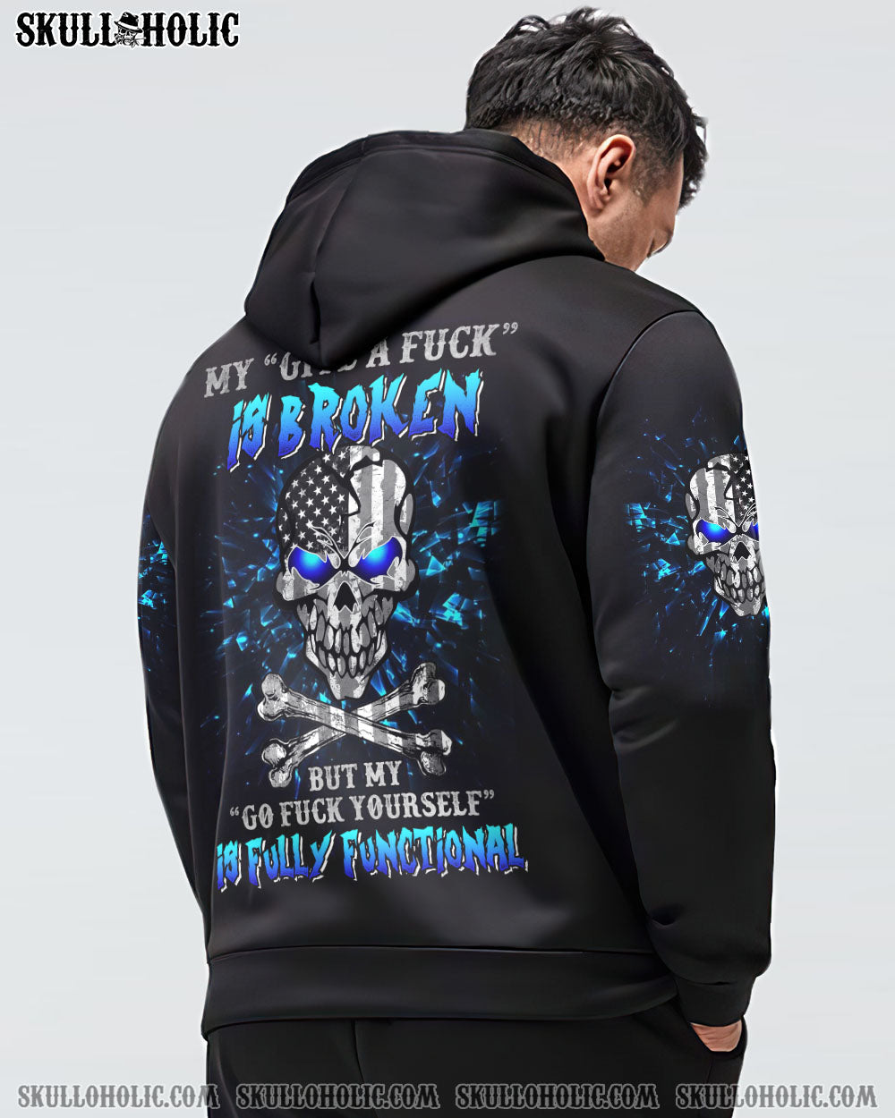 MY GIVE A F MAD SKULL FLAG ALL OVER PRINT – TLNZ2312223