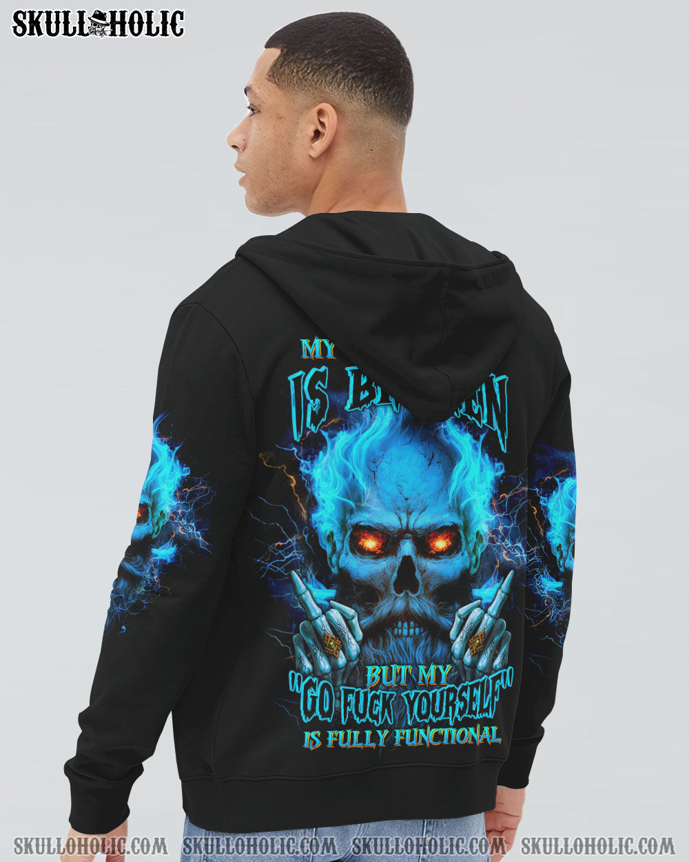 MY GIVE A F OLD MAN SKULL ALL OVER PRINT – TLTW1004235