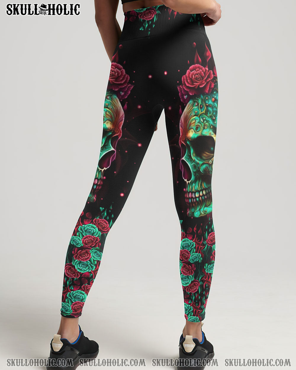 MY GIVE A F ROSE SKULL ALL OVER PRINT – TLTR1605231