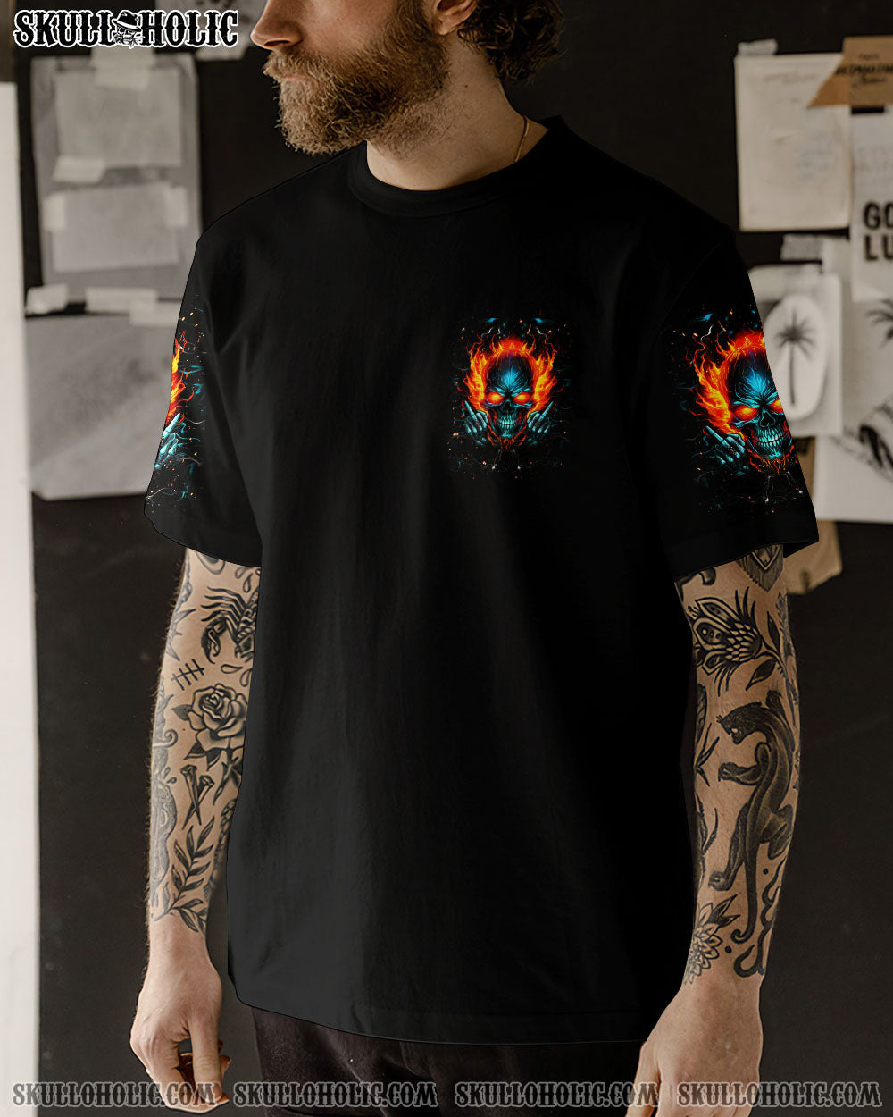 MY GIVE A F SKULL ALL OVER PRINT – YHLH0610232