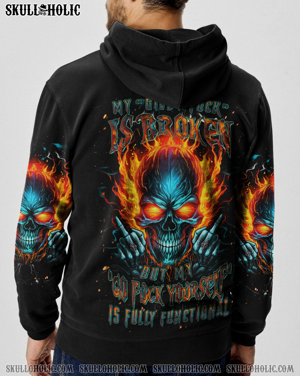 MY GIVE A F SKULL ALL OVER PRINT – YHLH0610232
