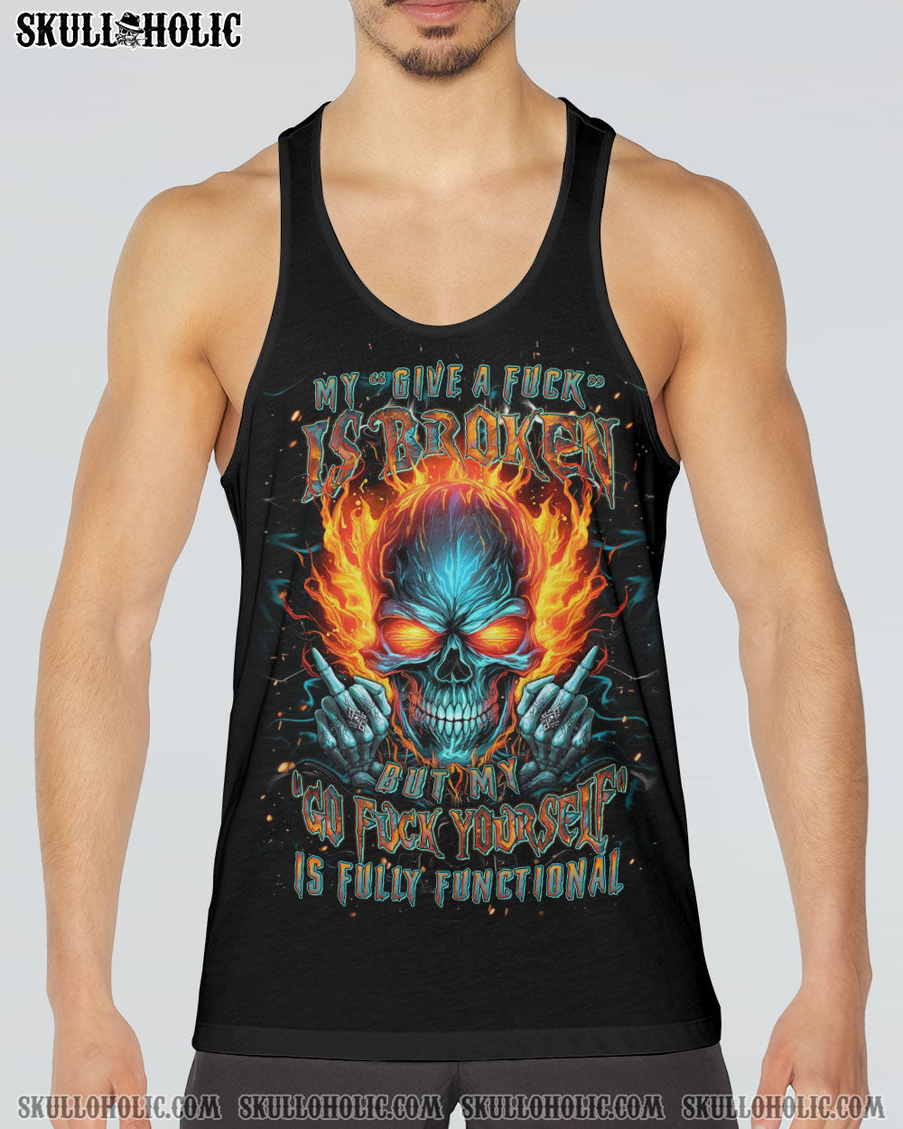 MY GIVE A F SKULL ALL OVER PRINT – YHLH0610232