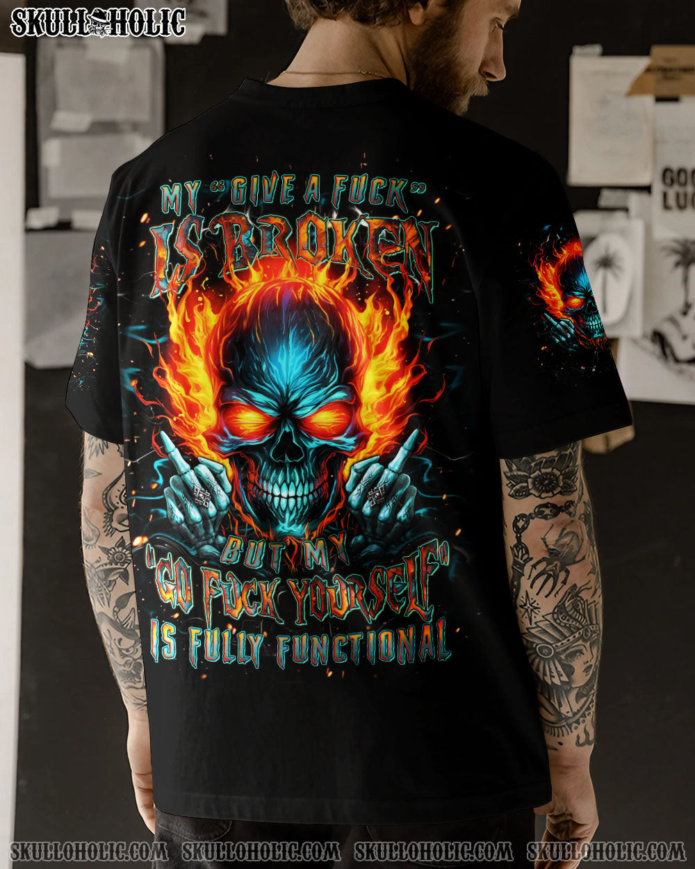 MY GIVE A F SKULL ALL OVER PRINT – YHLH0610232