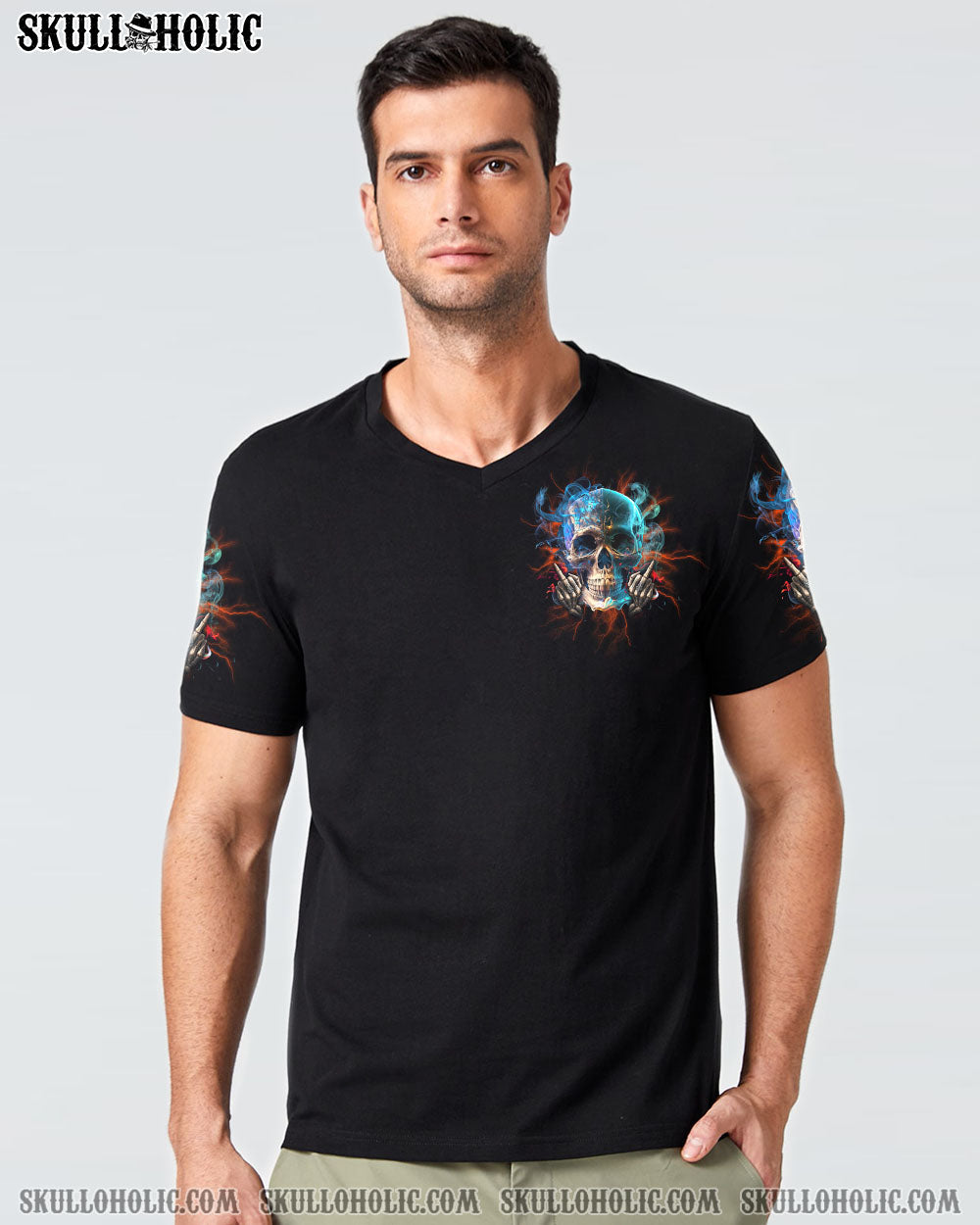 MY GIVE A F SMOKE SKULL ALL OVER PRINT – YHLN0602234