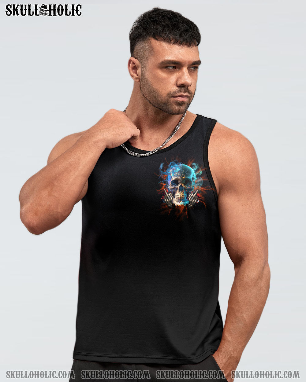 MY GIVE A F SMOKE SKULL ALL OVER PRINT – YHLN0602234