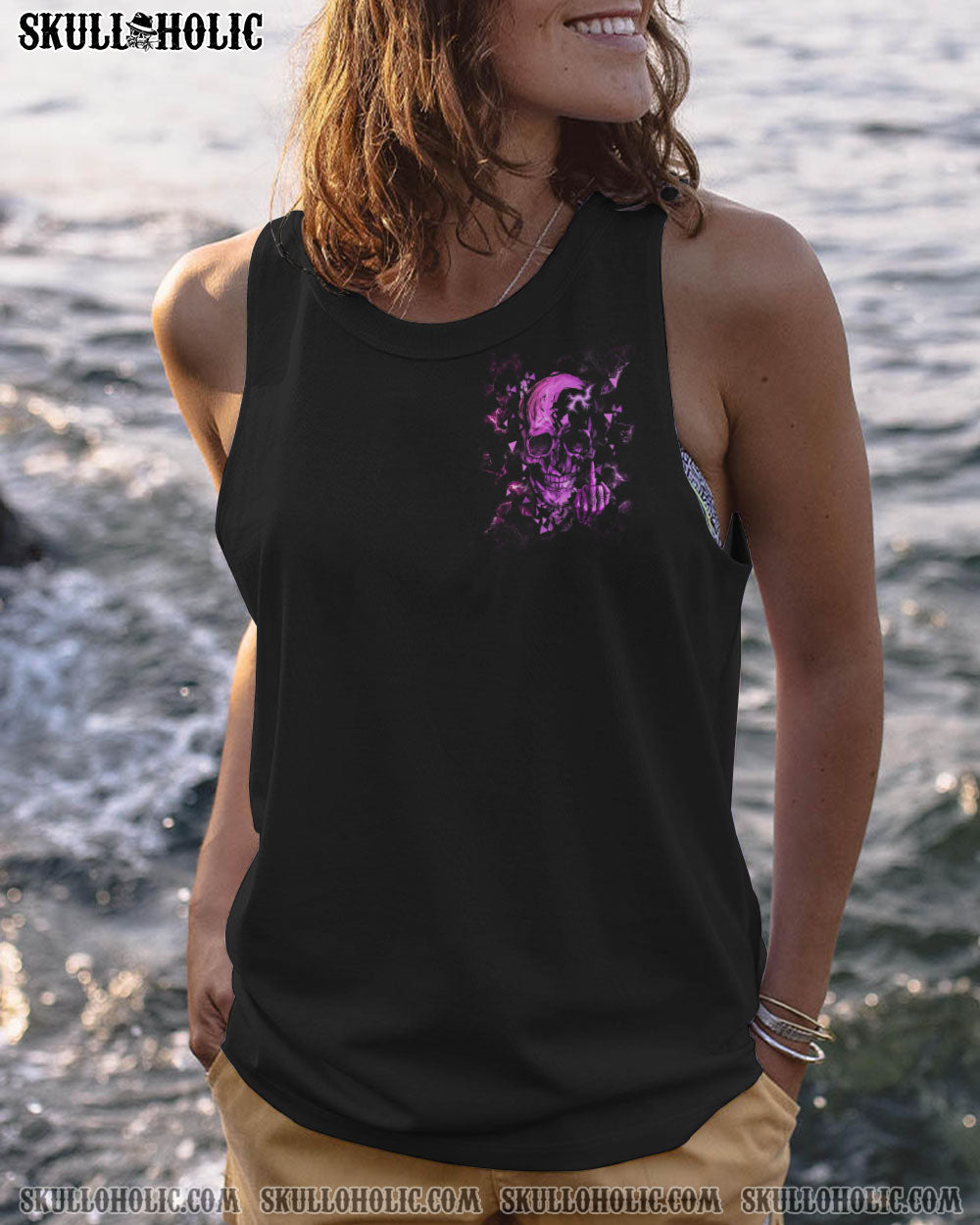 MY GIVE A F TRIANGLE SKULL ALL OVER PRINT – TLTM2712221