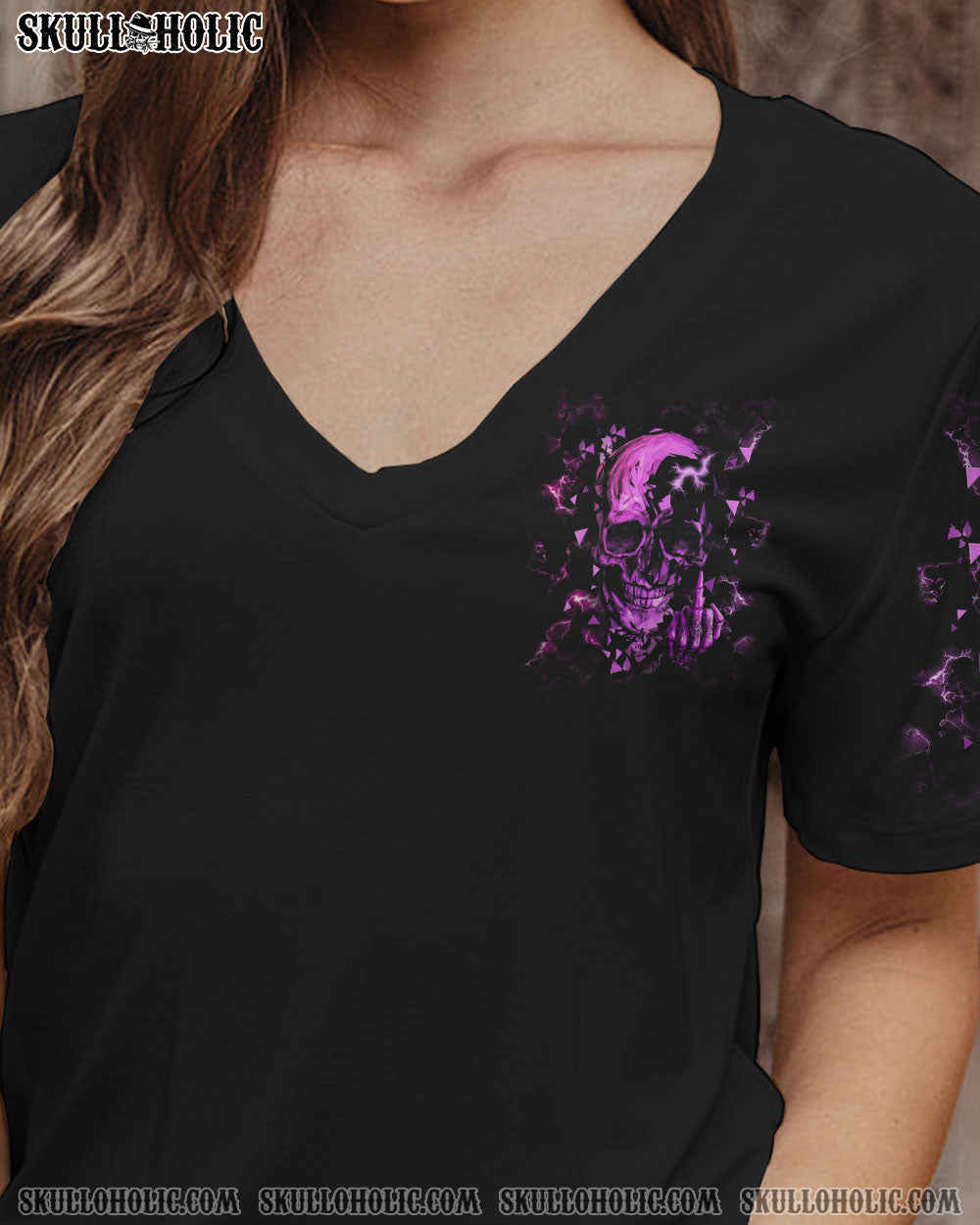 MY GIVE A F TRIANGLE SKULL ALL OVER PRINT – TLTM2712221