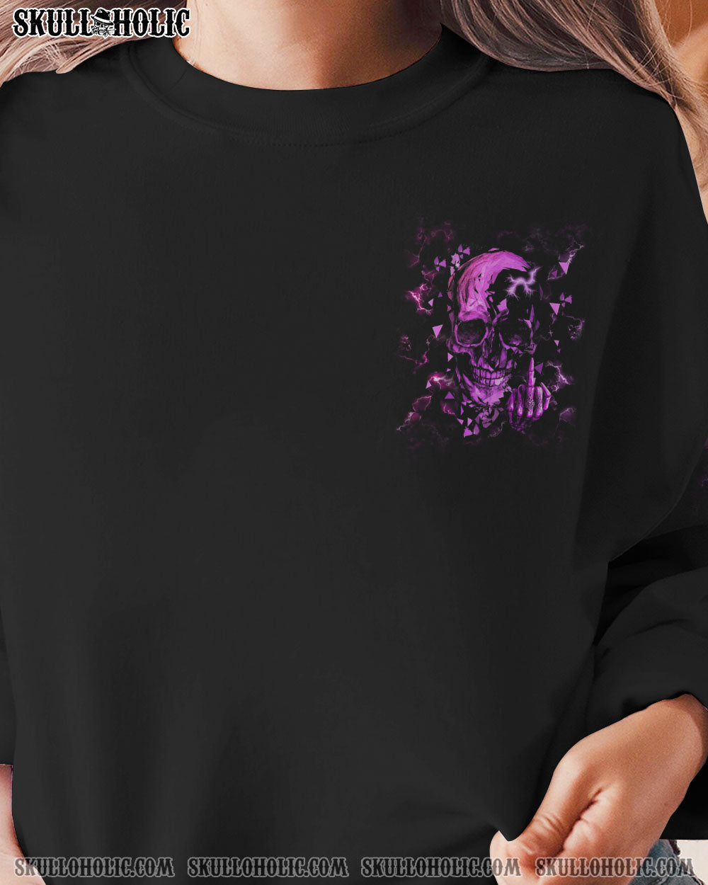 MY GIVE A F TRIANGLE SKULL ALL OVER PRINT – TLTM2712221