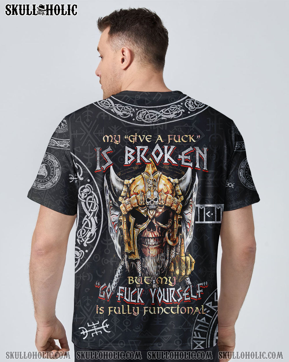 MY GIVE A F VIKING SKULL ALL OVER PRINT – TLTM2801232