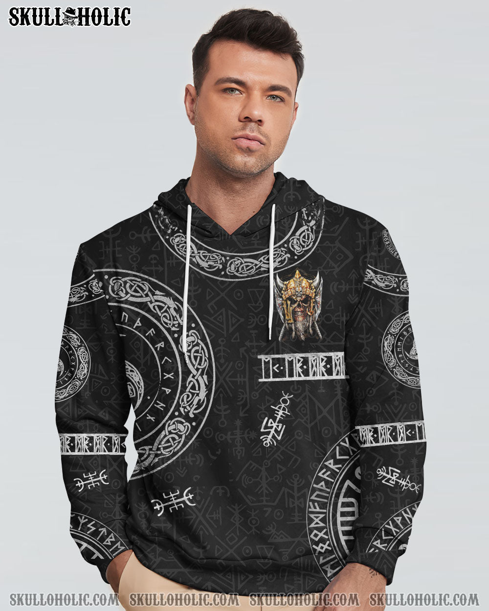 MY GIVE A F VIKING SKULL ALL OVER PRINT – TLTM2801232