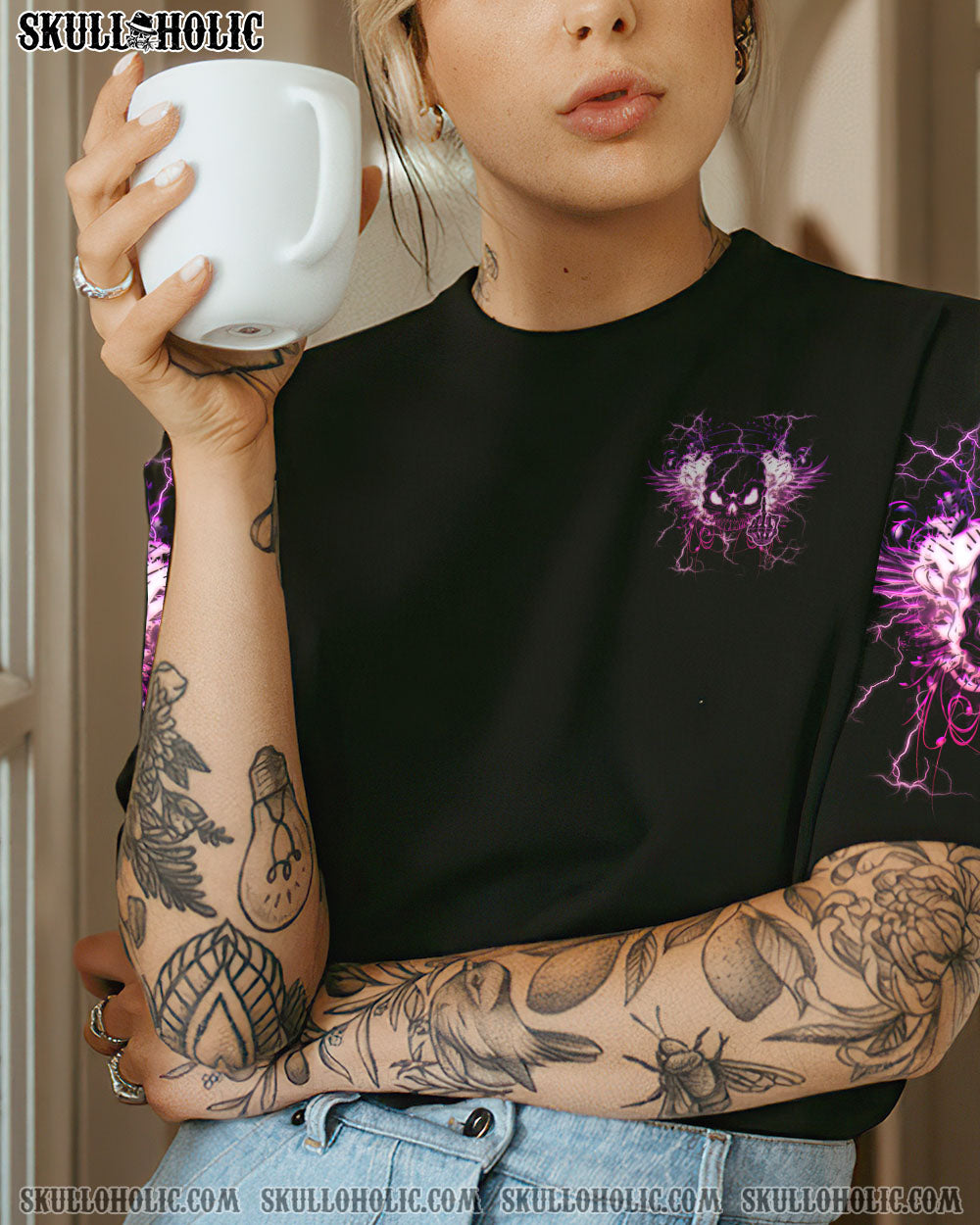 MY GIVE A F WINGS SKULL ALL OVER PRINT – TLTM1912225
