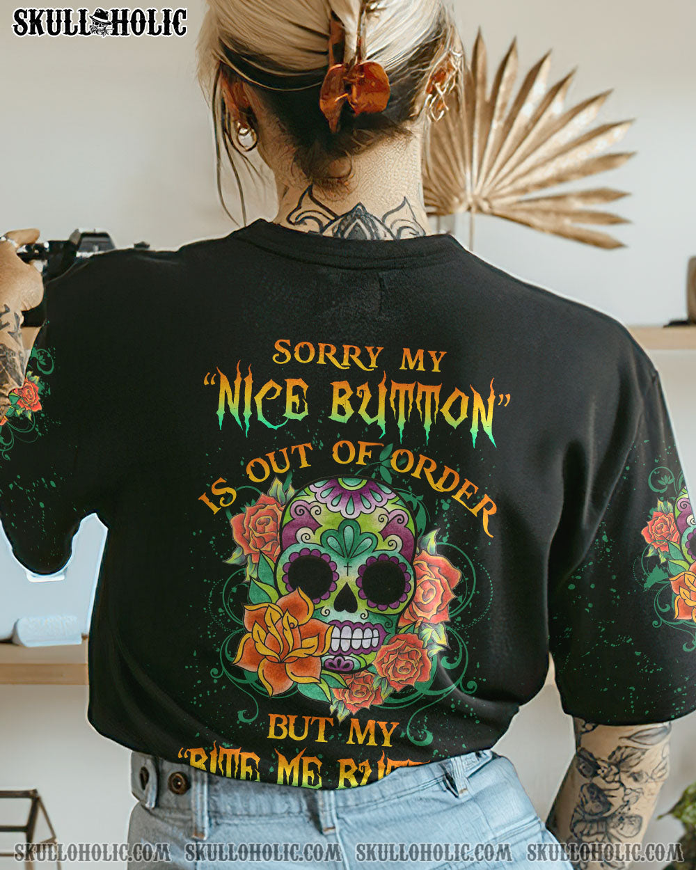 MY NICE BUTTON IS OUT OF ORDER ALL OVER PRINT – YHLN2312222