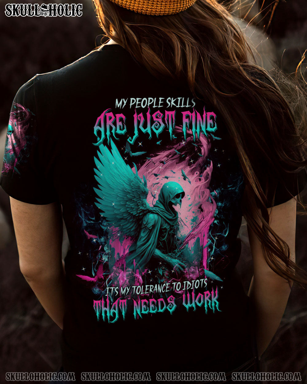 MY PEOPLE SKILLS SKULL ALL OVER PRINT – TLTW1102231