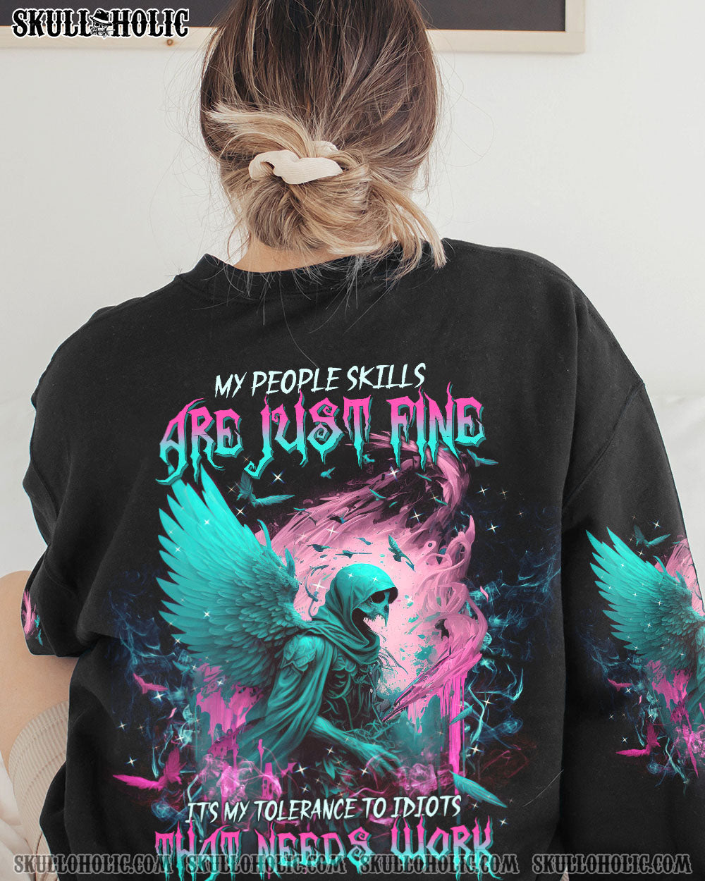 MY PEOPLE SKILLS SKULL ALL OVER PRINT – TLTW1102231