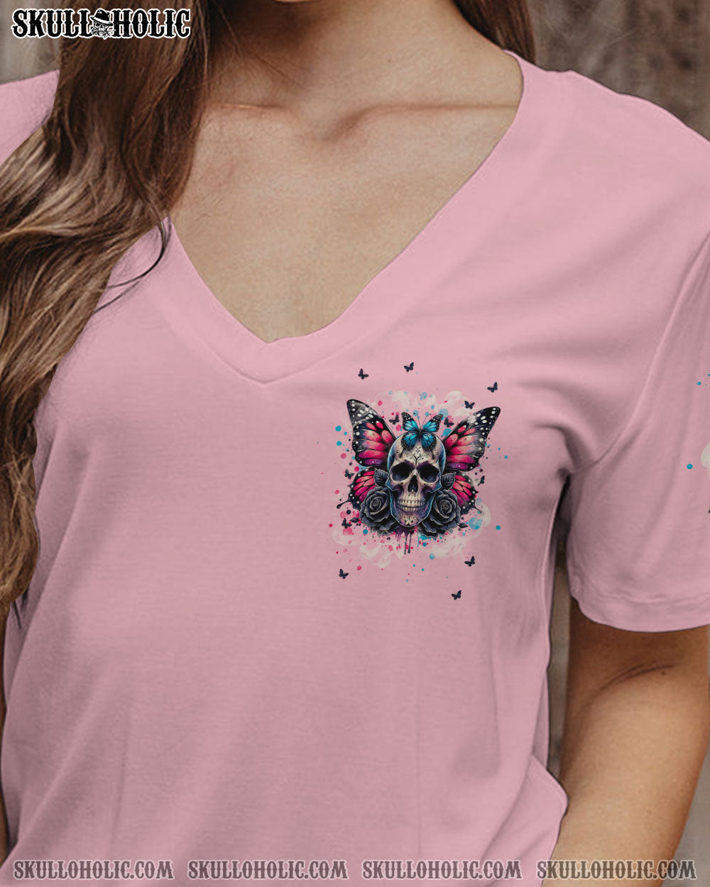 MY TATTOOS DO NOT CHANGE MY CHARACTER SKULL BUTTERFLY ALL OVER PRINT – TLNT2506243