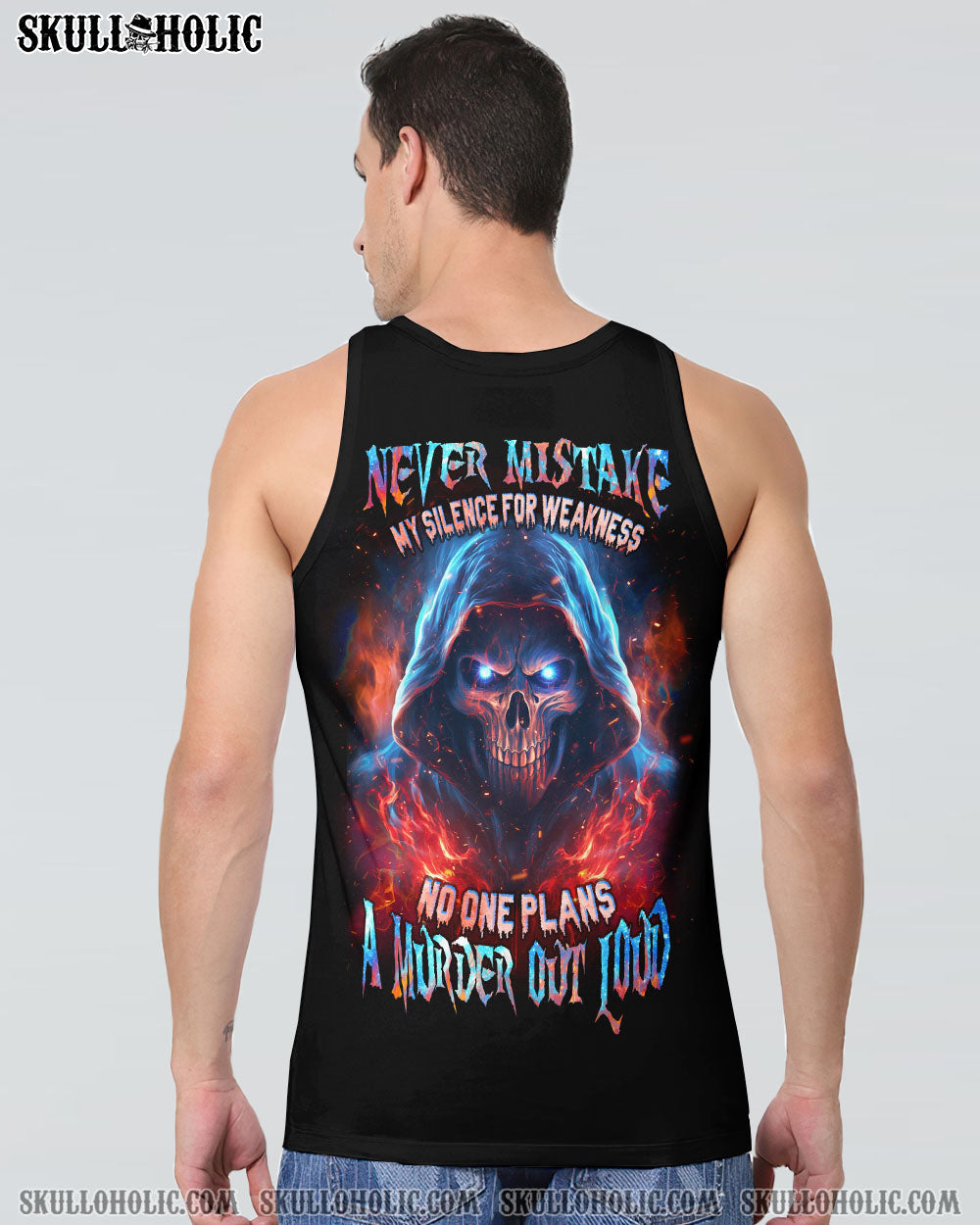 NEVER MISTAKE MY SILENCE REAPER ALL OVER PRINT – TLNZ0910233