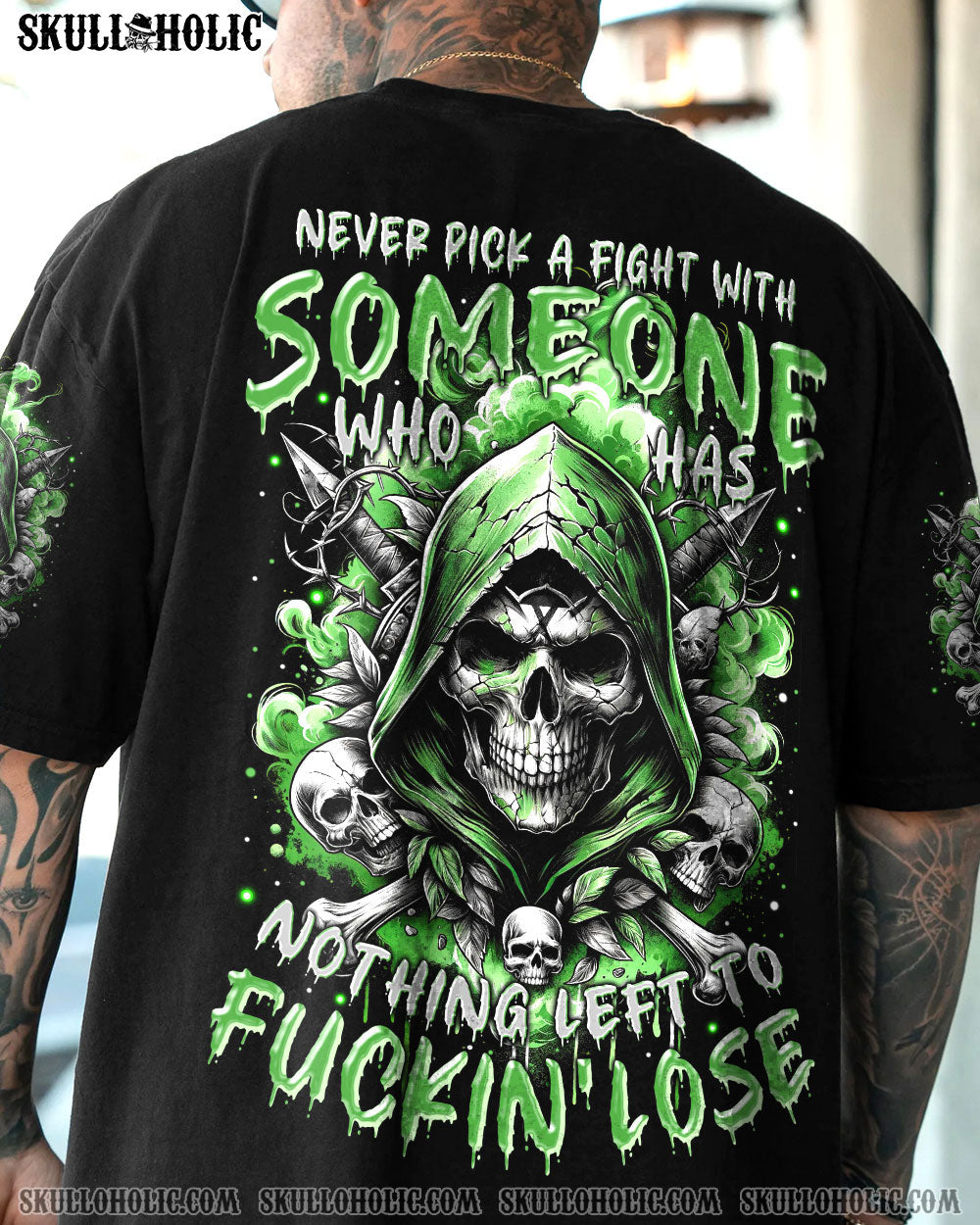 NEVER PICK A FIGHT WITH SOMEONE ALL OVER PRINT – TYTM2501242