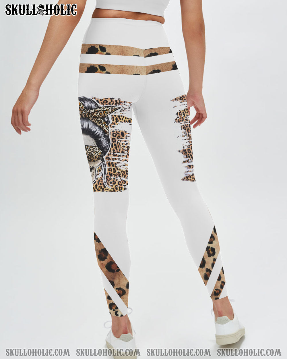 NEXT TIME MY NAME COMES OUT LEOPARD MESSY BUN ALL OVER PRINT – TLNZ0202232