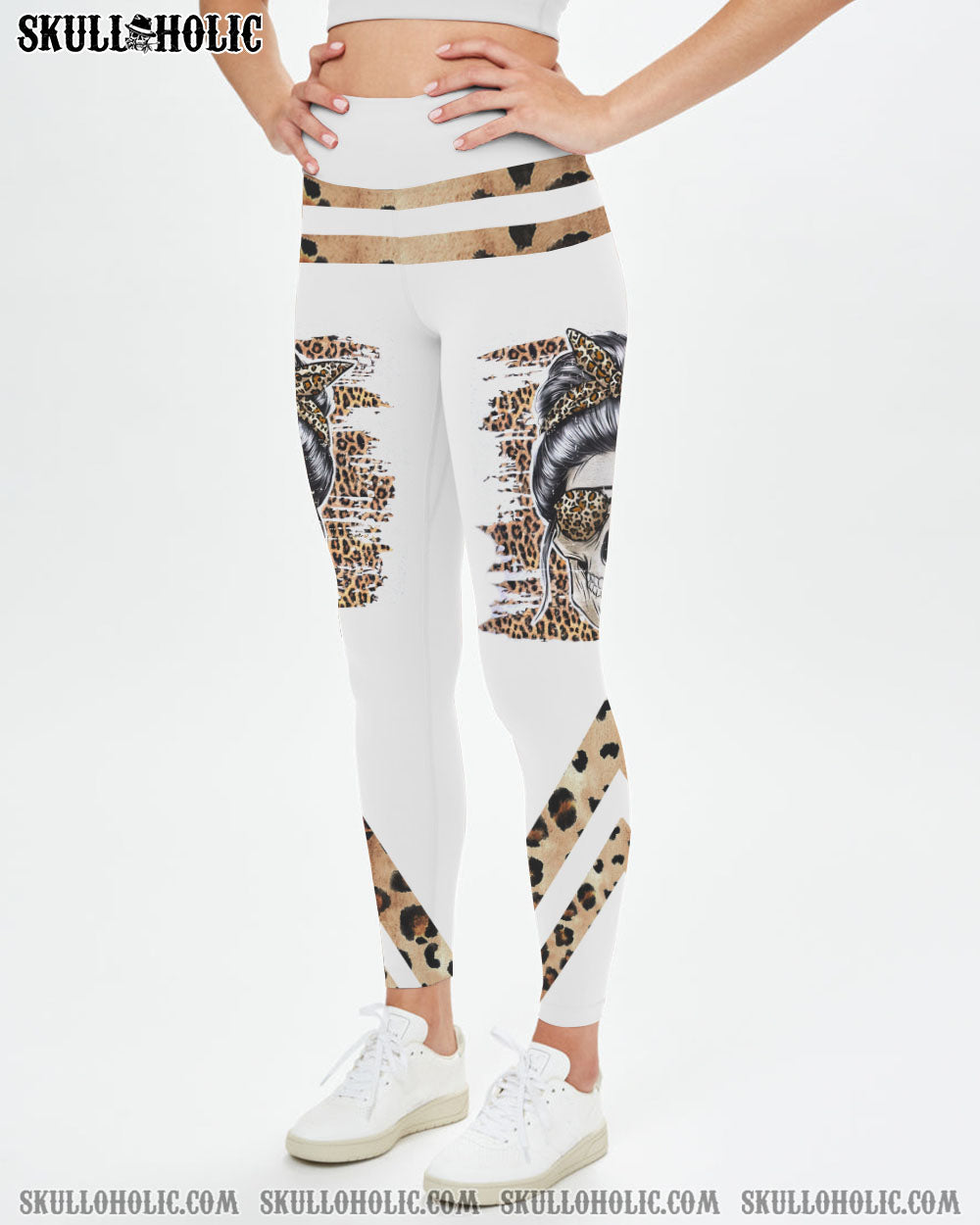 NEXT TIME MY NAME COMES OUT LEOPARD MESSY BUN ALL OVER PRINT – TLNZ0202232