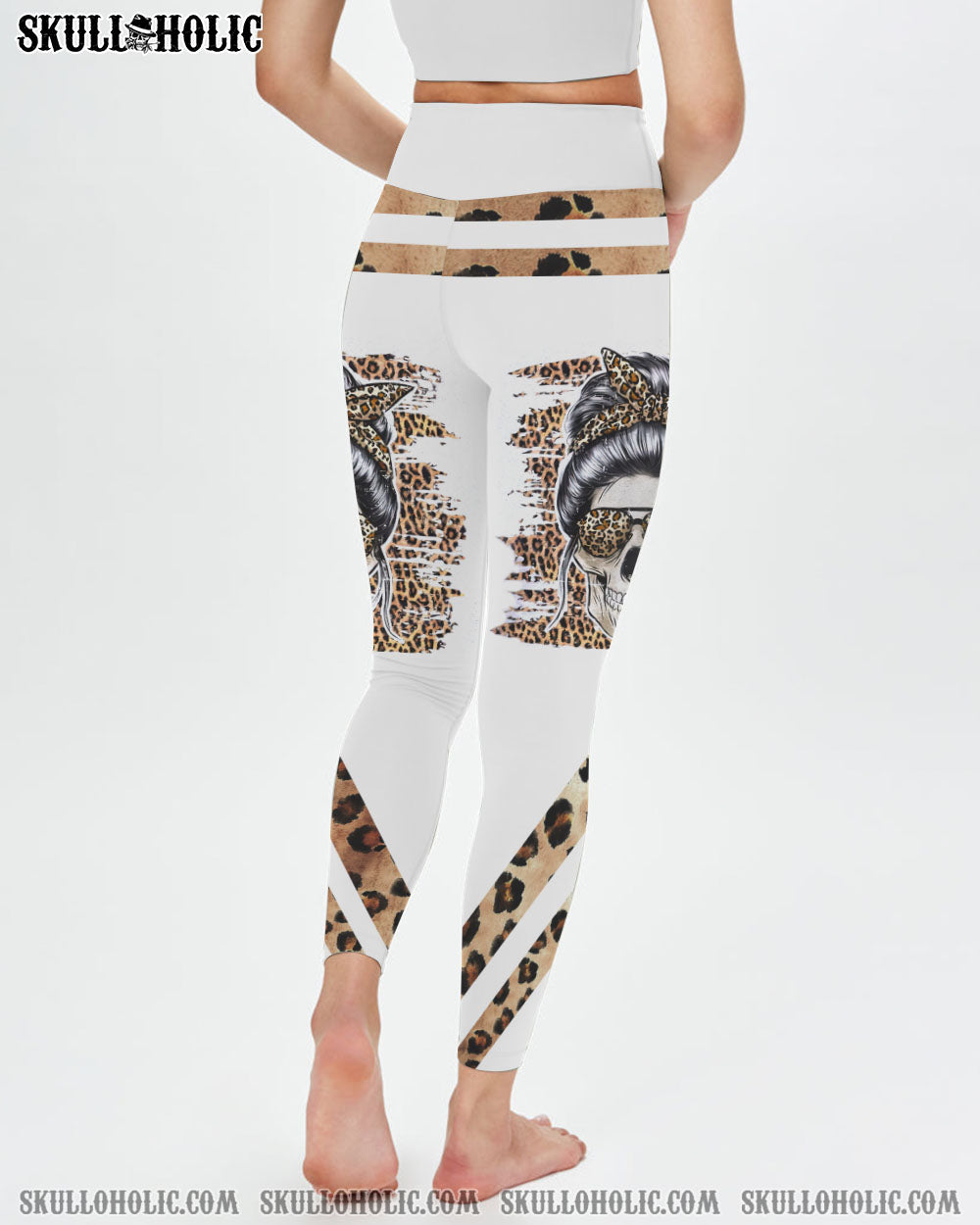 NEXT TIME MY NAME COMES OUT LEOPARD MESSY BUN ALL OVER PRINT – TLNZ0202232