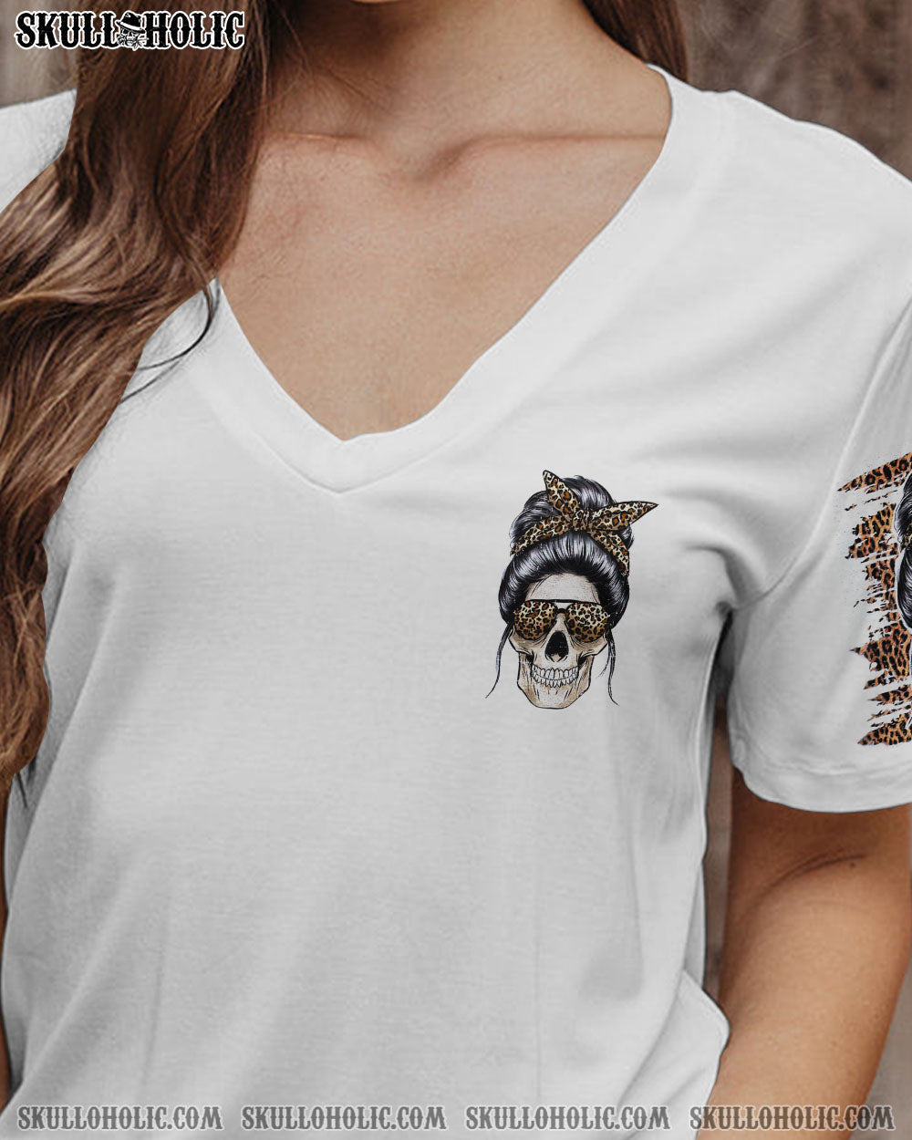 NEXT TIME MY NAME COMES OUT LEOPARD MESSY BUN ALL OVER PRINT – TLNZ0202232