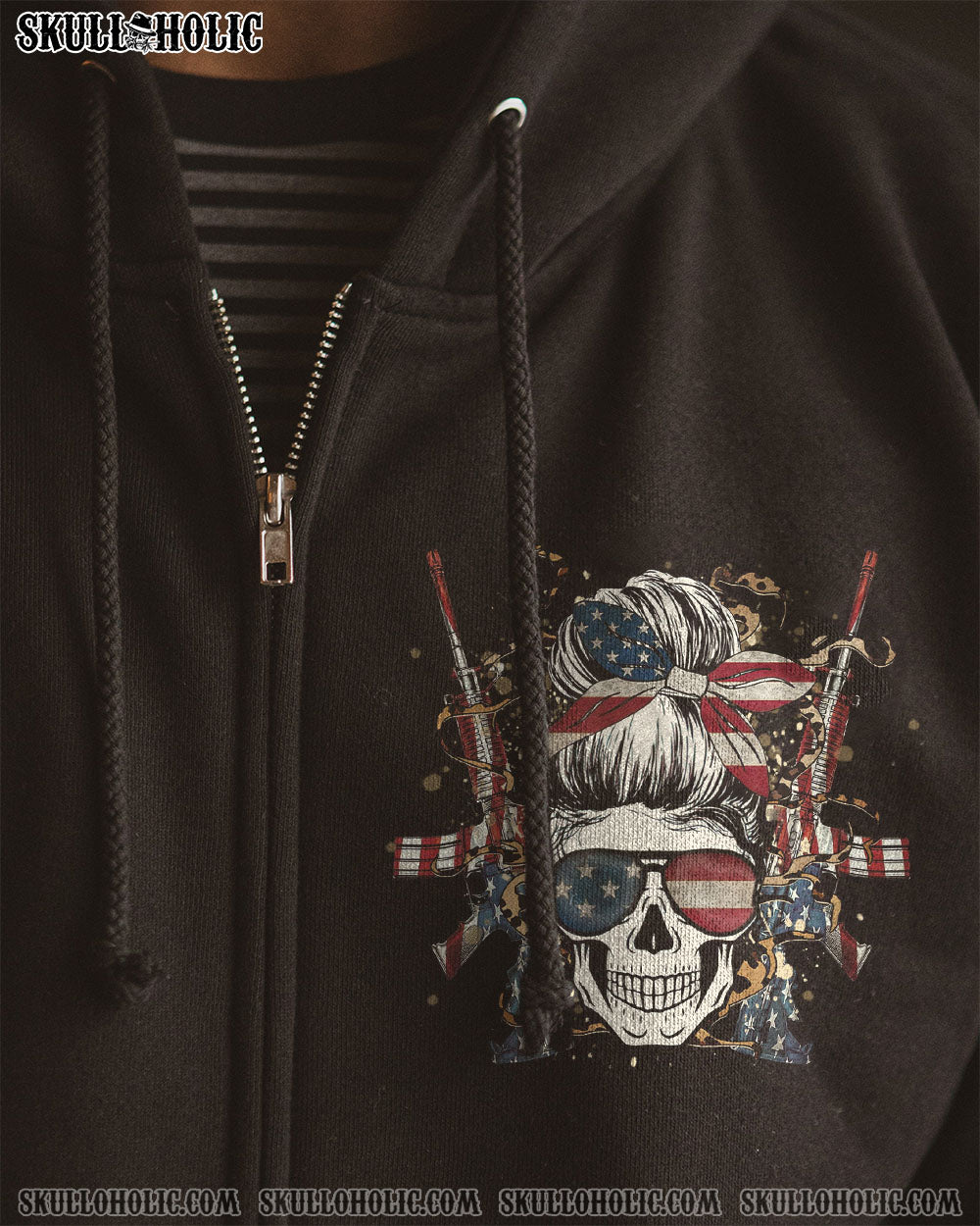 NOT A PEPPER SPRAY KINDA GIRL ALL OVER PRINT – YHHG0404232