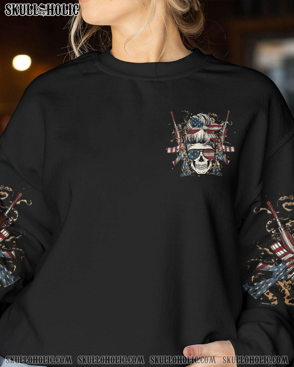 NOT A PEPPER SPRAY KINDA GIRL ALL OVER PRINT – YHHG0404232