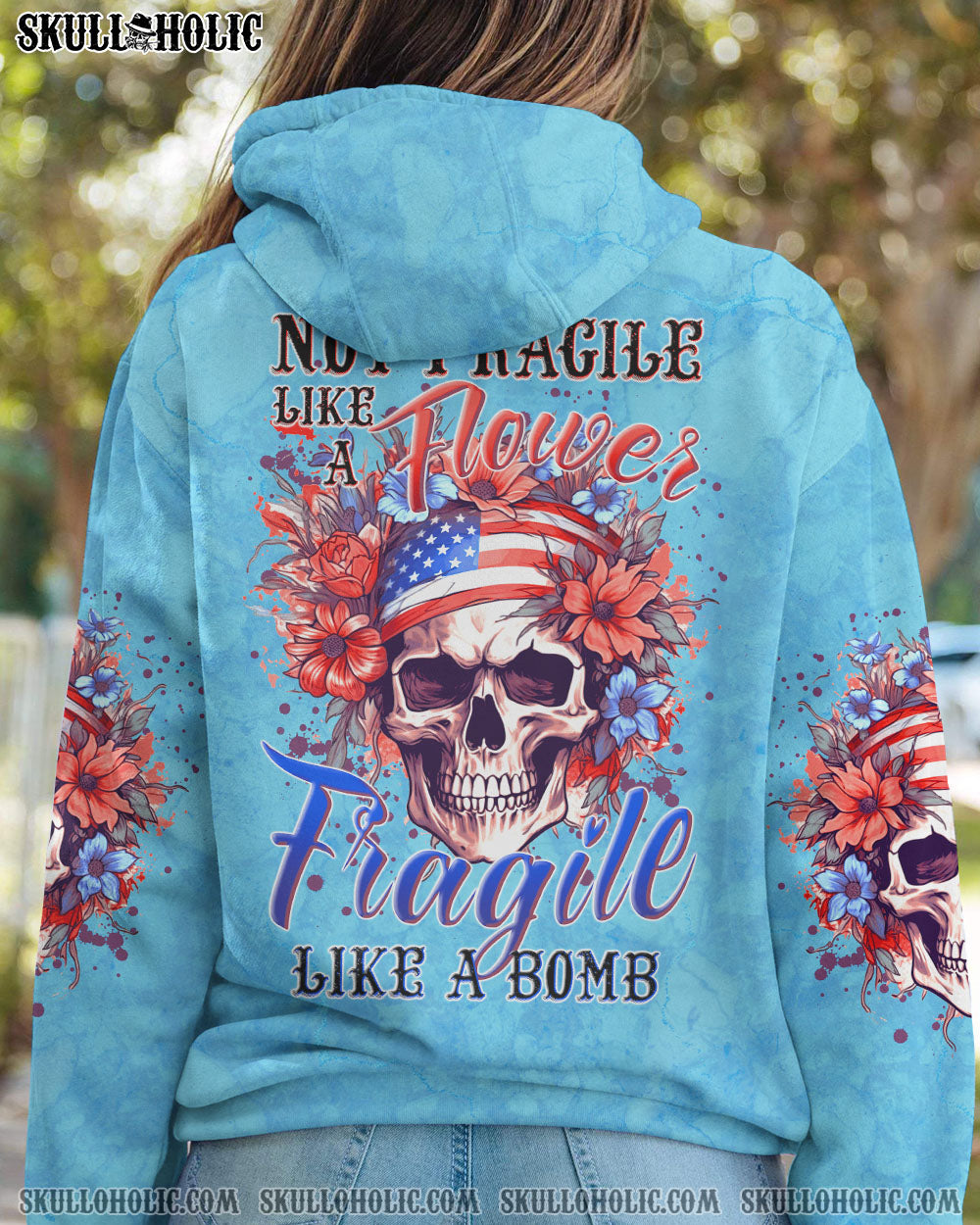 NOT FRAGILE LIKE A FLOWER ALL OVER PRINT – TYTM1606231