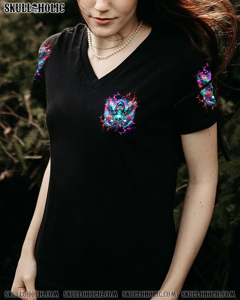 OF COURSE I’M GOING TO HELL SKULL ALL OVER PRINT – TLTW1502242