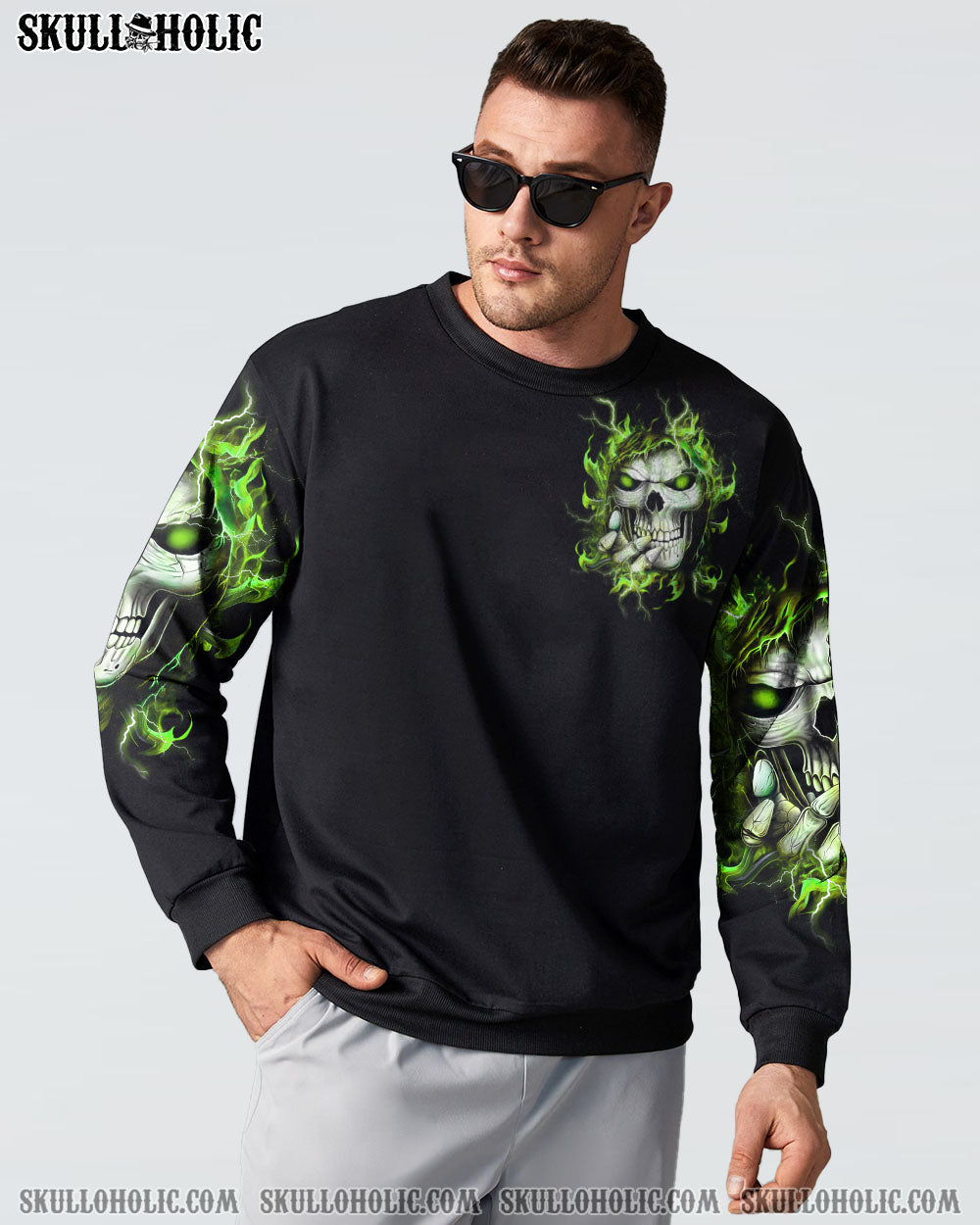 OF COURSE I’M GOING TO HELL SKULL ALL OVER PRINT – YHHN1502232