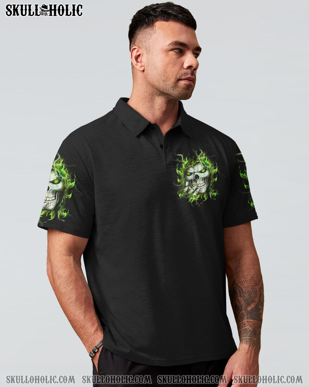 OF COURSE I’M GOING TO HELL SKULL ALL OVER PRINT – YHHN1502232
