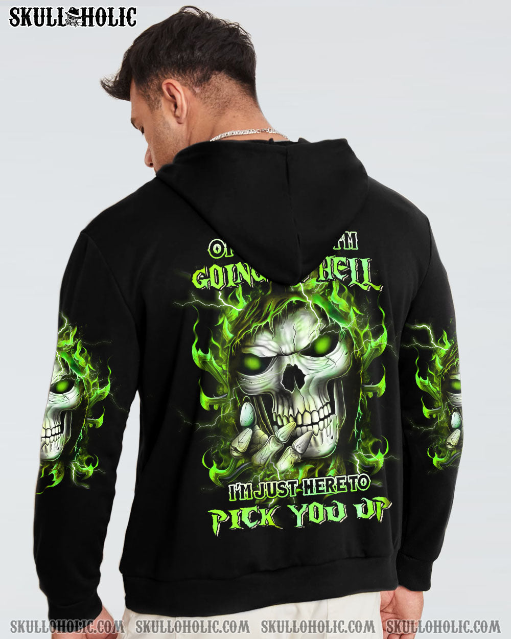 OF COURSE I’M GOING TO HELL SKULL ALL OVER PRINT – YHHN1502232